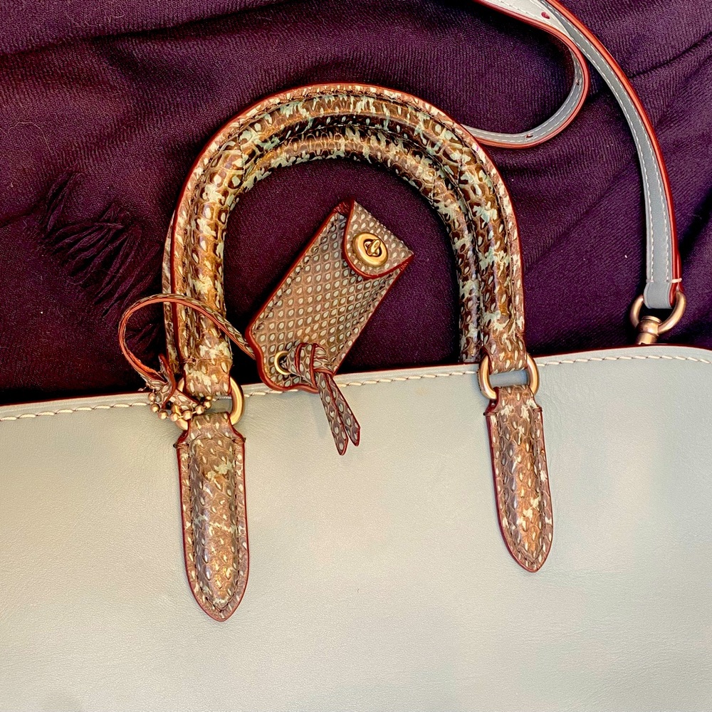 Coach Dakota snake skin bag - Picture 8 of 8